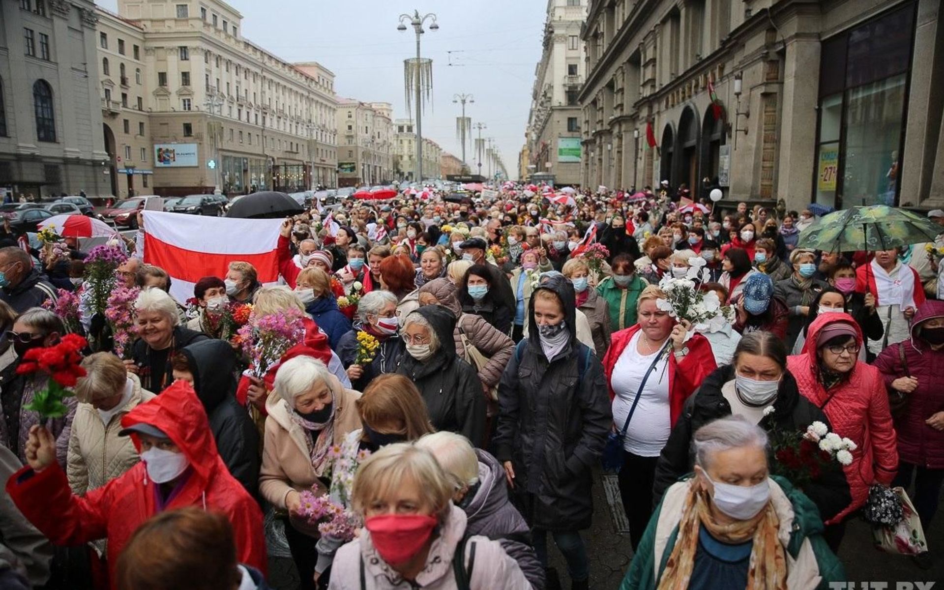 Митинги в Белоруссии